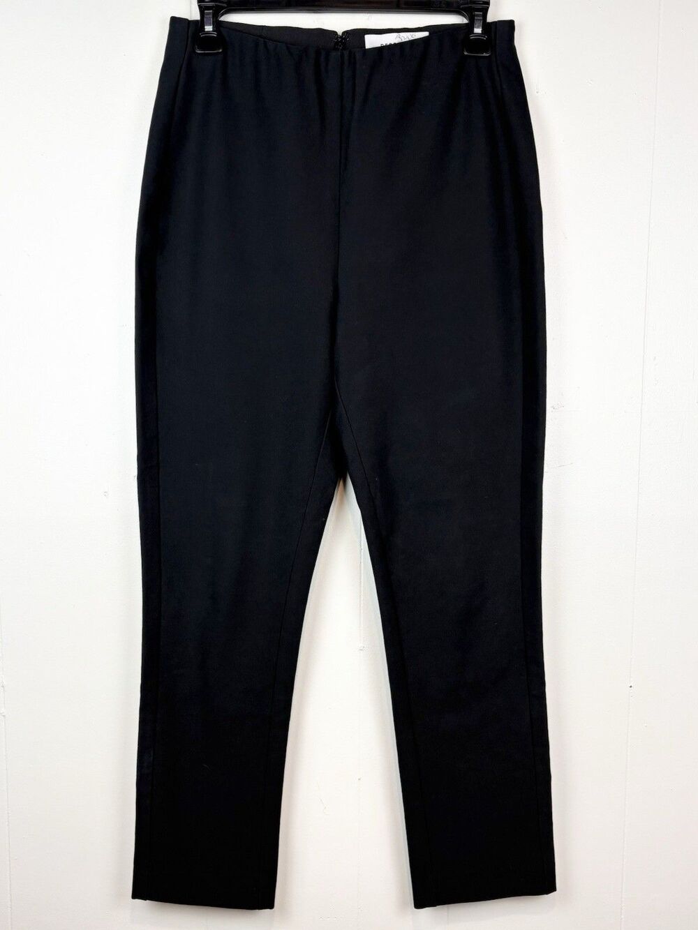 Derek Lam 10 Crosby Pants Black Straight Leg 6 Ankle Length Minimalist Capsule
